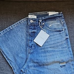 Women's Kancan Montana Ultra High Rise 90s Flare Jeans Medium Wash Sz 13/30